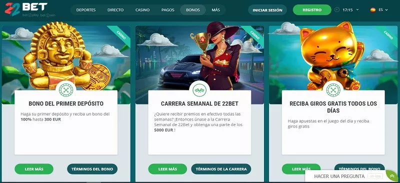 ZÍSKAJ BONUS - 22bet casino - 22bet | 6