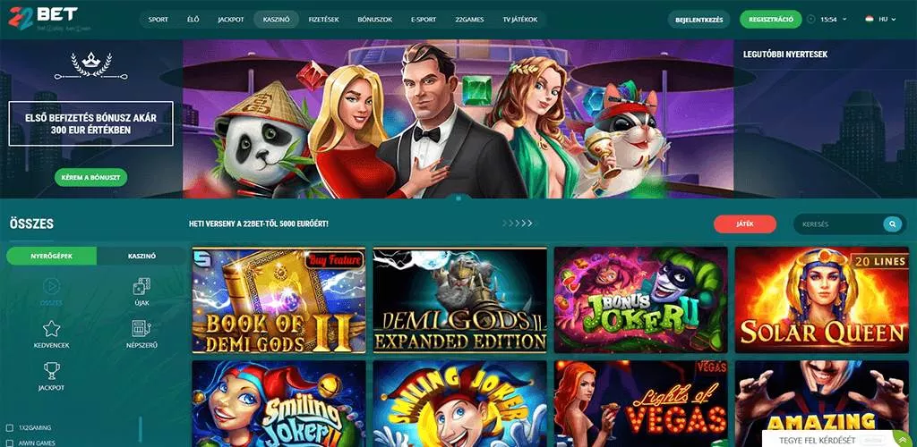 22bet kaszinó