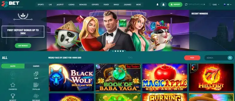 casino 22bet